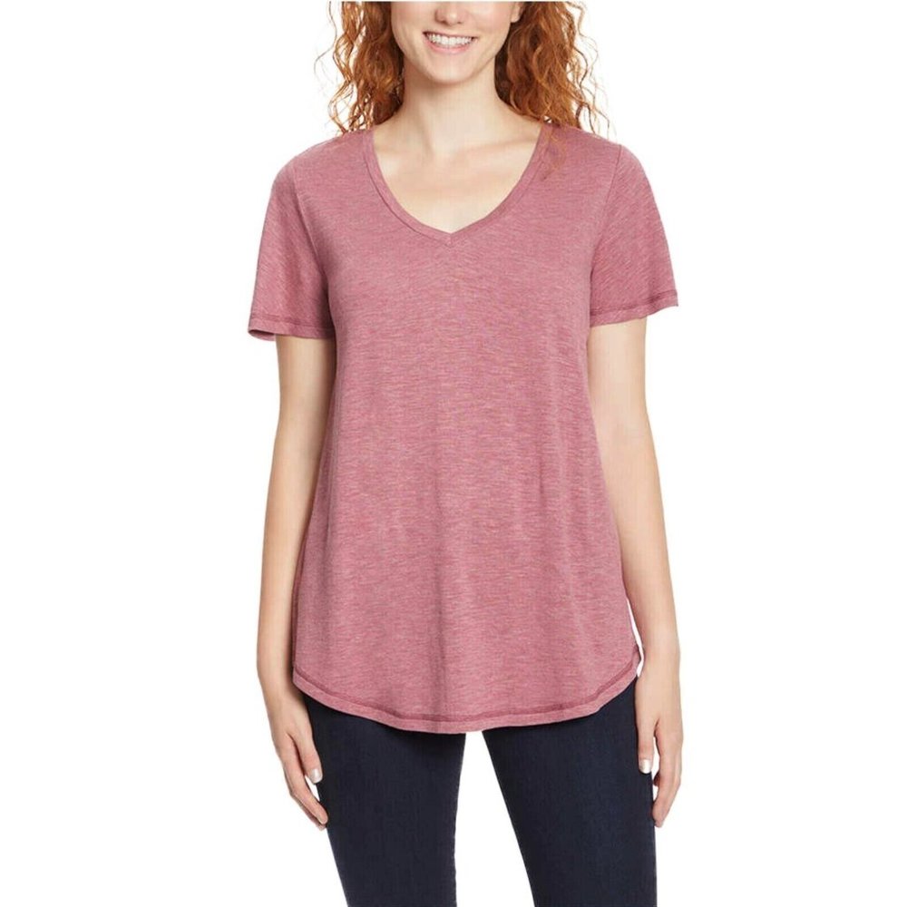 Jessica Simpson Women's Size XS Pink Flutter Short Sleeve Shirt Top NWT$60